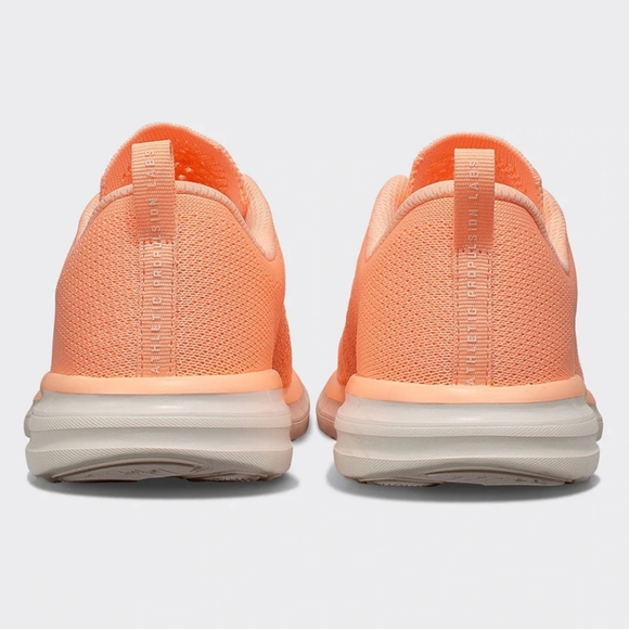 Free People APL × TechLoom Pro Sneaker in Neon Peach/Pristine - Picture 3 of 14